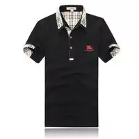 t-shirt discount burberry hommes cotton 1856 founded bw0009 black